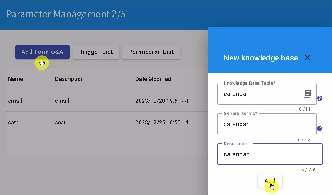 Create a Calendar